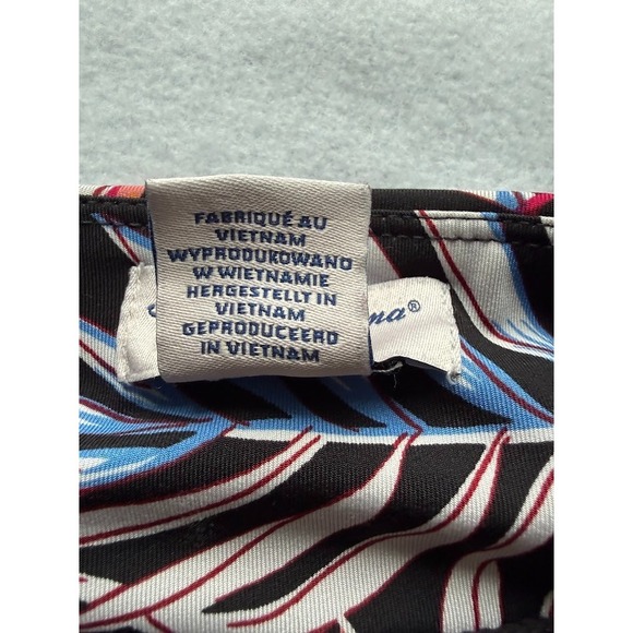 Tommy Bahama Golf Skort Size Large Multicolor Tropical Print Pockets Stretch - Picture 15 of 16